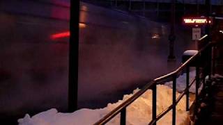 preview picture of video 'Acela Coming! - A snow blower from Jan 2009'
