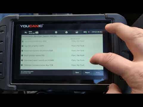 2013 BMW ActiveHybrid 3 Check Hybrid Battery with YOUCANIC Scanner