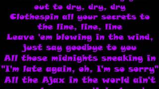 Carrie Underwood Dirty Laundry Lyrics