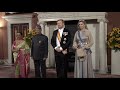 King Willem Alexander And Queen Máxima Receive President Of India For State Banquet
