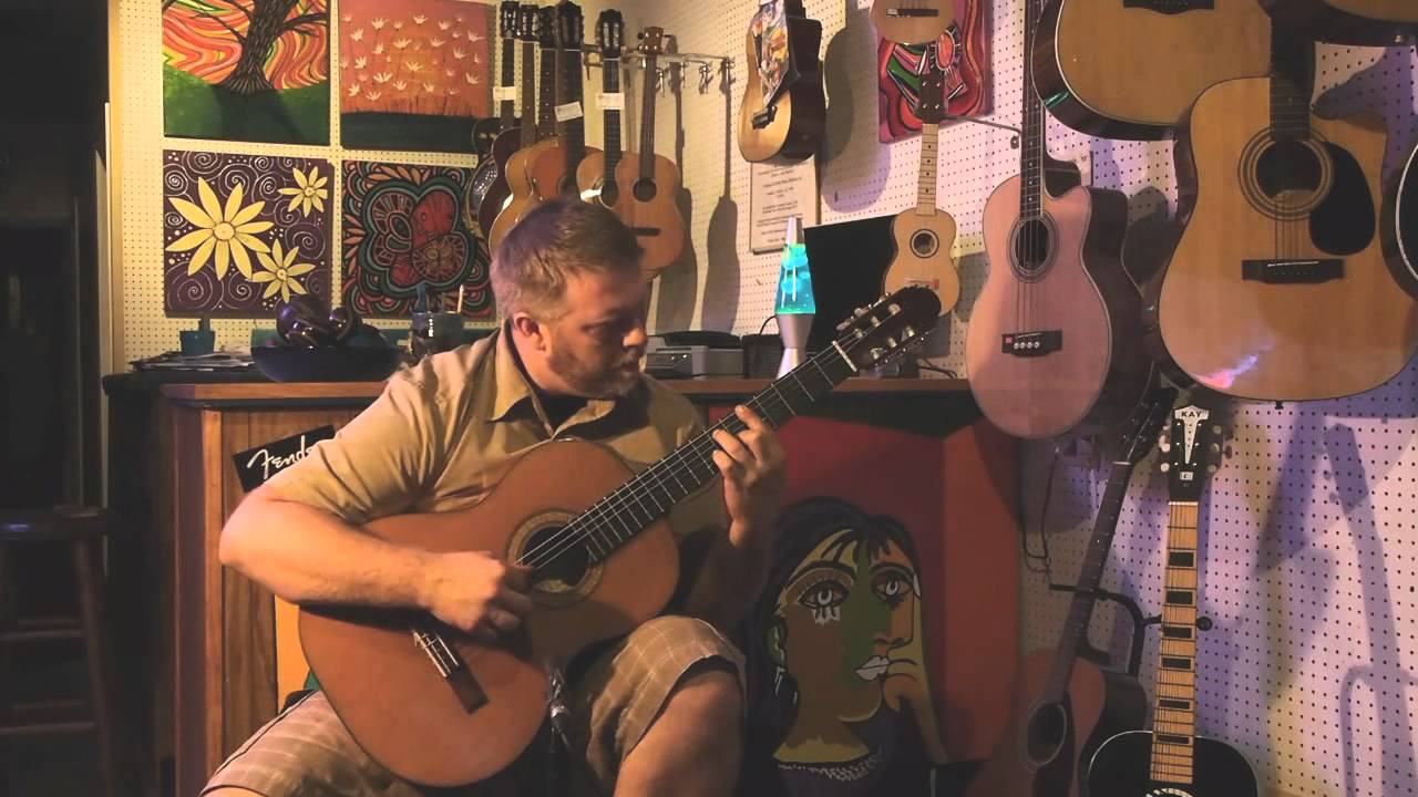 Guitar performance video