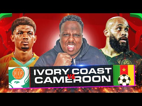 LIVE AFCON 2026: IVORY COAST VS CAMEROON WATCH ALONG