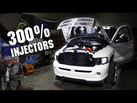 "THE QUAD CAB" GETS A 107MM TURBO & 300% INJECTORS