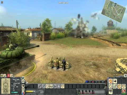 Men of War 122 mm gun vs 110 mm armor