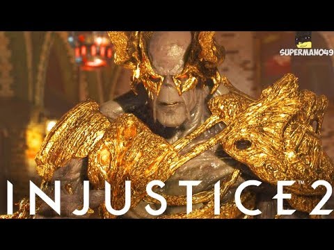 The Legendary Golden Swamp Thing! - Injustice 2 "Swamp Thing" Legendary Gear Gameplay