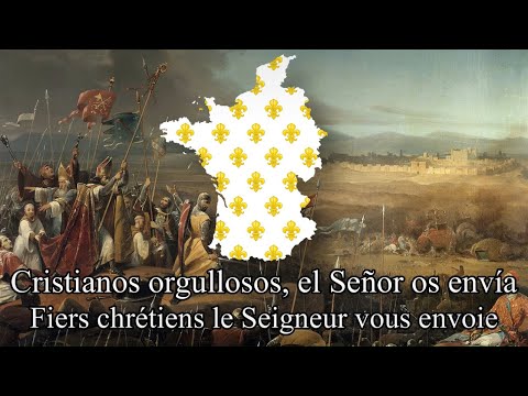"Les terres saintes" Canción Cruzada Francesa