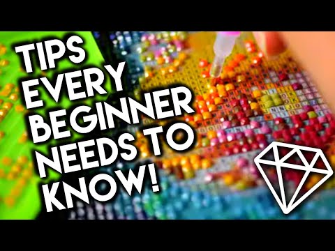 Diamond Painting Introduction, Tips & Tricks for Beginners