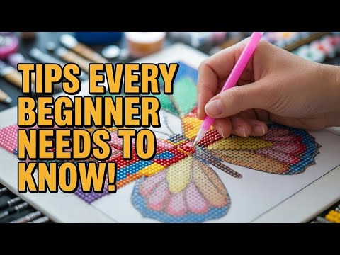 Diamond Painting Introduction, Tips & Tricks for Beginners