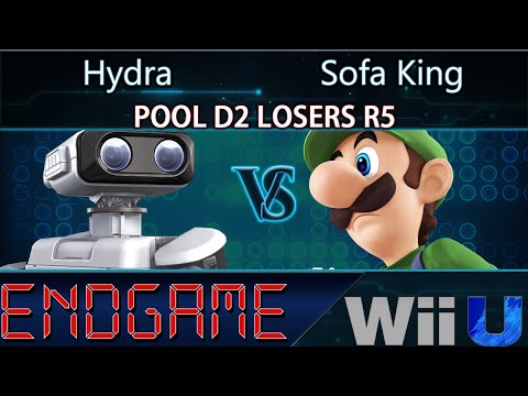 Endgame POOL D2 LOSERS R5 - Hydra (ROB) vs Sofa King (Luigi, Cloud)