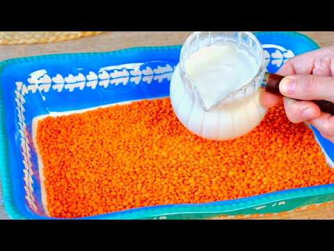 This lentils recipe is over 100 years old! Mix 1 cup lentils and yogurt! It’s so delicious!