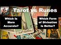 TAROT vs RUNES Which is More Accurate for Divination? Which is More Powerful? Foretelling the Future