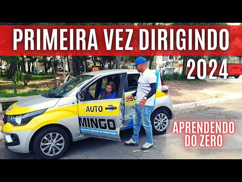 Primeira Vez Dirigindo em 2024  - Aprendendo do Zero