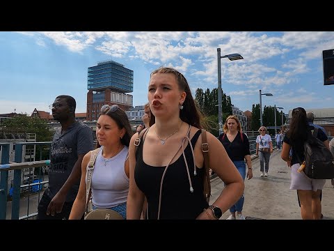 Como é BERLIM HOJE? Caminhe em Berlim a partir da Alexanderplatz. Caminhando em Berlin Mitte