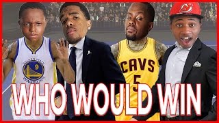 WHO WOULD WIN? KERR & IGGY OR SMITH & LUE?!! - NBA 2K17 Blacktop