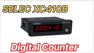 how to selec xc410 Digital counter connection and sensor settings|ug creations