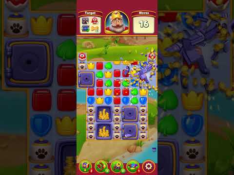 Statisfying Destroy Royal Match Level 3695 #games #royalmatch #music #short #statisfying #destroy