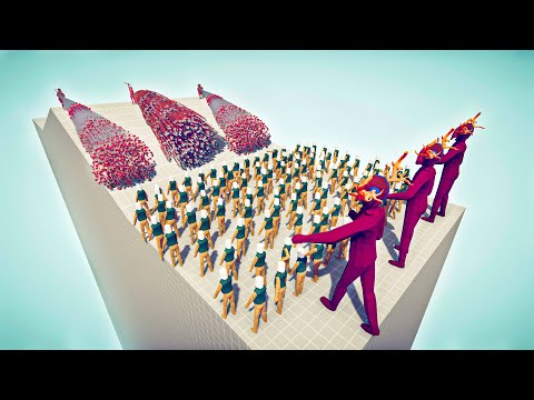 100x IRON GOLEM + LAVA GIANT vs 3x EVERY GOD - Totally Accurate Battle Simulator