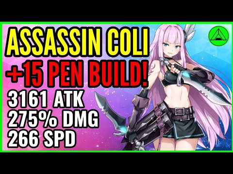 Assassin Coli does Huge Damage!! 🔥 Epic Seven
