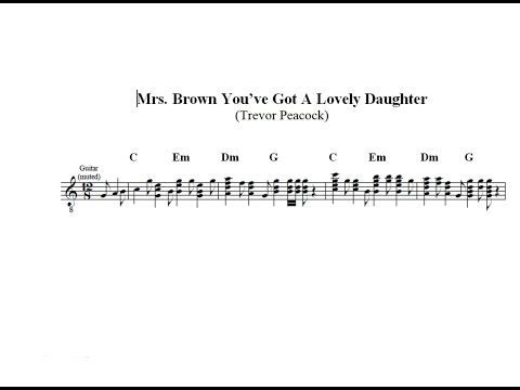 Mrs. Brown You've Got a Lovely Daughter - Herman's Hermits