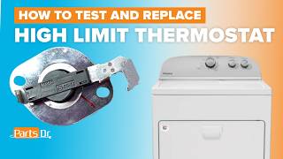 Dryer Not Heating or Overheating? Replace High Limit Thermostat WP3977767 Whirlpool Maytag