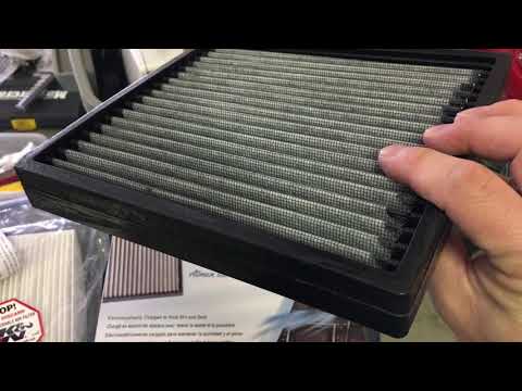 Toyota Tundra Cabin Air Filter Replacement with a Re-useable K&N Air Filter