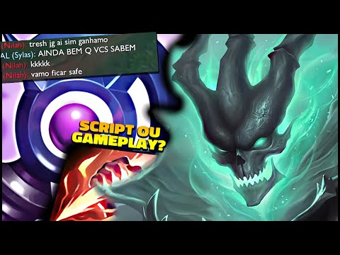 ESCANCAREI MEU SCRIPT NESSE GAME, AGORA JÁ ERA - THRESH JUNGLE AP