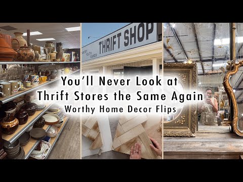 You’ll Never Look at Thrift Stores the Same Again *Worthy Home Decor Flips* | XO MaCenna