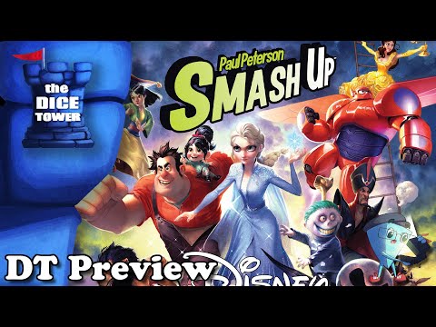 Smash UP: Disney Edition - DT Preview with Mark Streed