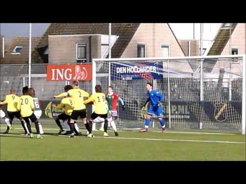 Kay Hilverink, wedstrijd 16-01-2016, NAC Breda O16 -  ADO Den Haag O16