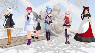 【MMD】風音のPOPPY PAPPY DAY