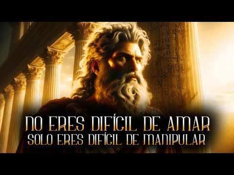 🔥​NO ERES DIFÍCIL DE AMAR! SOLO ERES DIFÍCIL DE MANIPULAR | Reflexiones Estoicas | Estoicismo