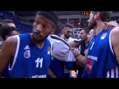 ABA Liga 2016/17 highlights, Round 17: Mornar - Olimpija Ljubljana (8.1.2017)