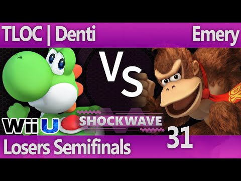 SW 31 Wii U - TLOC | Denti (Yoshi) vs Emery (DK) - Losers Semifinals