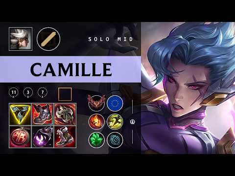 Camille Mid vs Irelia - EUW Grandmaster Patch 26.02