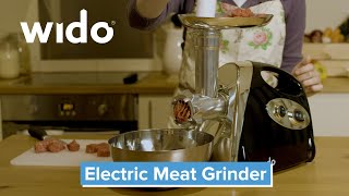 wido Electric Meat Grinder Product Video (MEATG)
