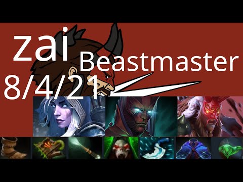zai Beastmaster vs Topson mid Grimstroke, Drow Ranger, Underlord - dota2