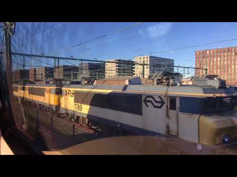 (HD) Stored NS Class 1700 locos near Amsterdam Centraal station - 7/1/18