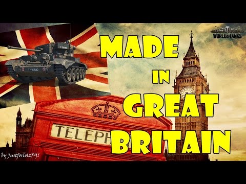 World of Tanks - Funny Moments | MADE IN UK!