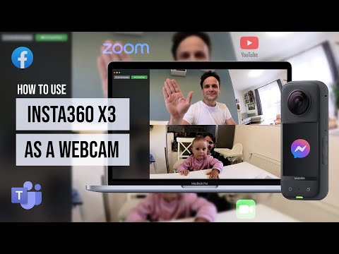 How to LIVE STREAM and use WEBCAM MODE with INSTA360 X3 in 2023 | New Firmware Update Released