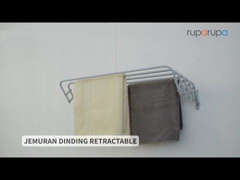 Gambar Informa Jemuran Dinding Rectractable 501 - Putih