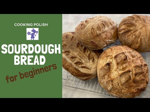 Sourdough Bread for Beginners - Learn How to Make Crusty Bread at Home