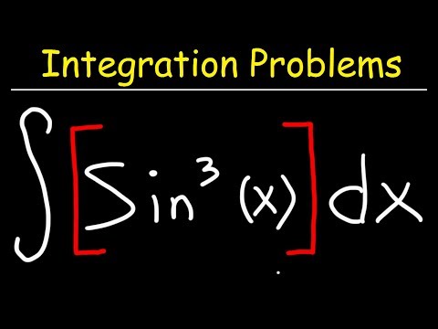 Integral of sin 3x