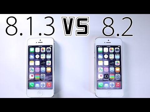 iOS 8.1.3 VS iOS 8.2 - Faster! WiFi Fixed? + What's New Review