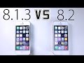 iOS 8.1.3 VS iOS 8.2 - Faster! WiFi Fixed? + Whats.