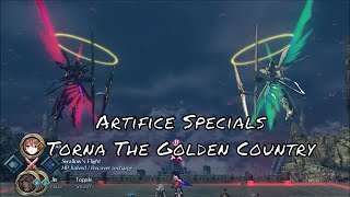 Xenoblade Chronicles 2: Torna - The Golden Country Artifice Level 1-4 Special Attacks