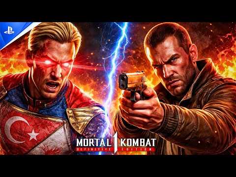 Turkish Homelander vs Niko Bellic – EXTREME Fight! 😱 | Mortal Kombat 1 (4K 60FPS Ultra HD)