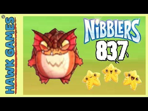Fruit Nibblers Level 837 - 3 Stars Walkthrough, No Boosters