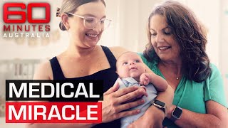 Baby born from transplanted womb makes history | 60 Minutes Australia