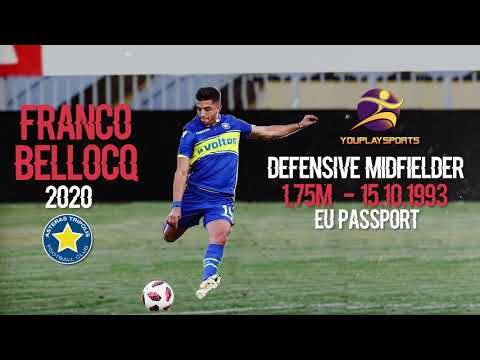 Franco Bellocq 2020 - Defensive Midfield - Asteras Tripolis, 1st Division Greece Super League 1