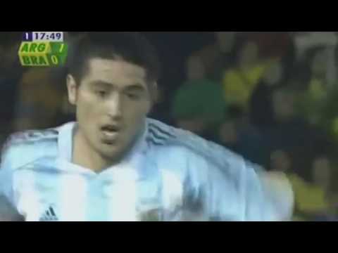 Juan Román Riquelme ► Skills ● Pass ● Goals ► (with Argentina )